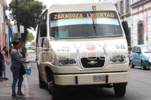 TRANSPORTE PÚBLICO . TARIFA