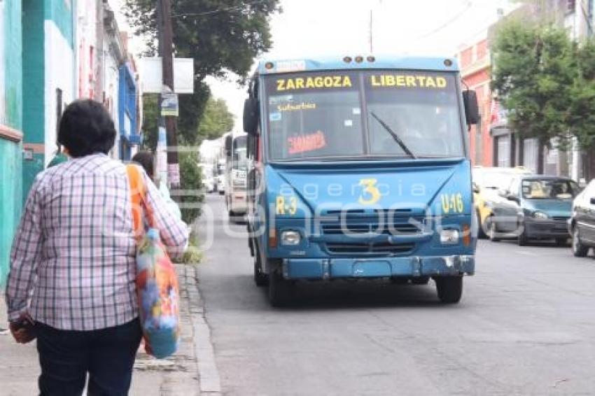 TRANSPORTE PÚBLICO . TARIFA