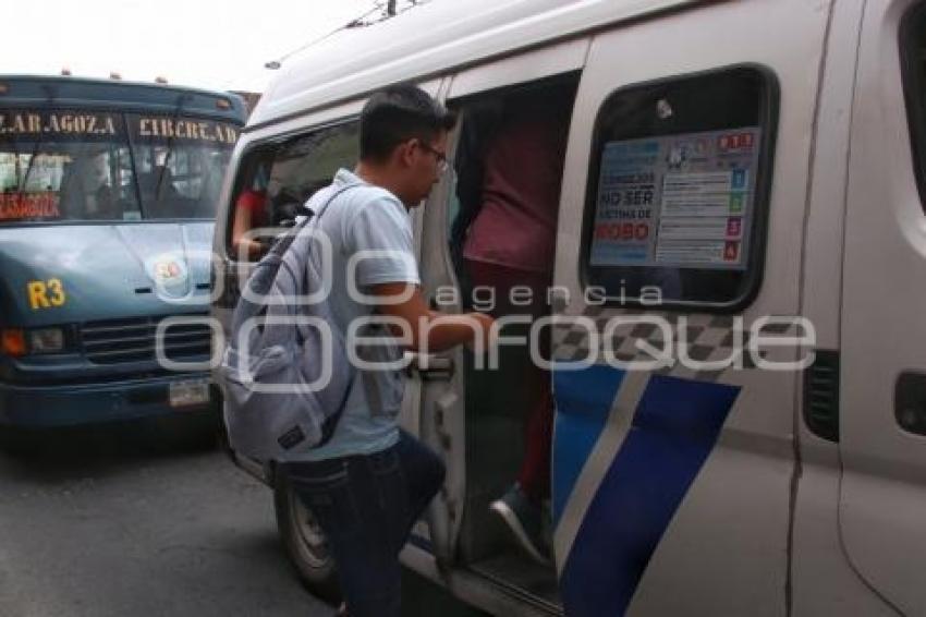 TRANSPORTE PÚBLICO . TARIFA