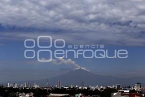 FUMAROLA . POPOCATÉPETL