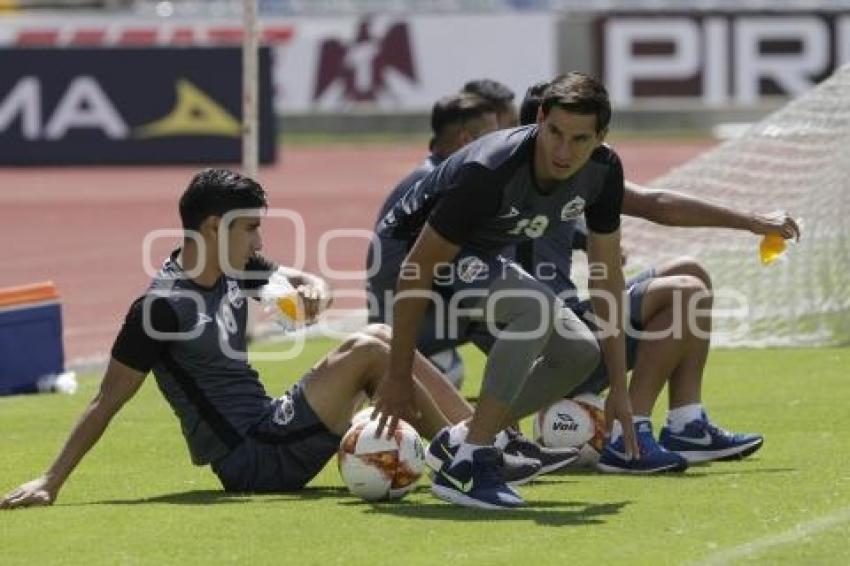 FÚTBOL . LOBOS BUAP . ENTRENAMIENTO