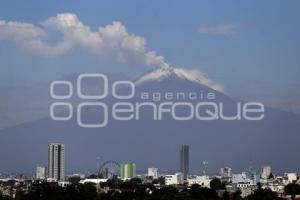 FUMAROLA . POPOCATÉPETL