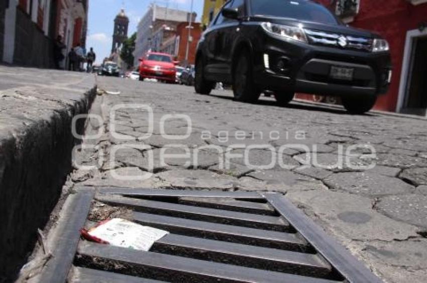 COLADERAS . BASURA