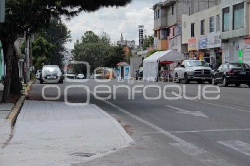 CICLOVÍA . AVENIDA NACIONAL