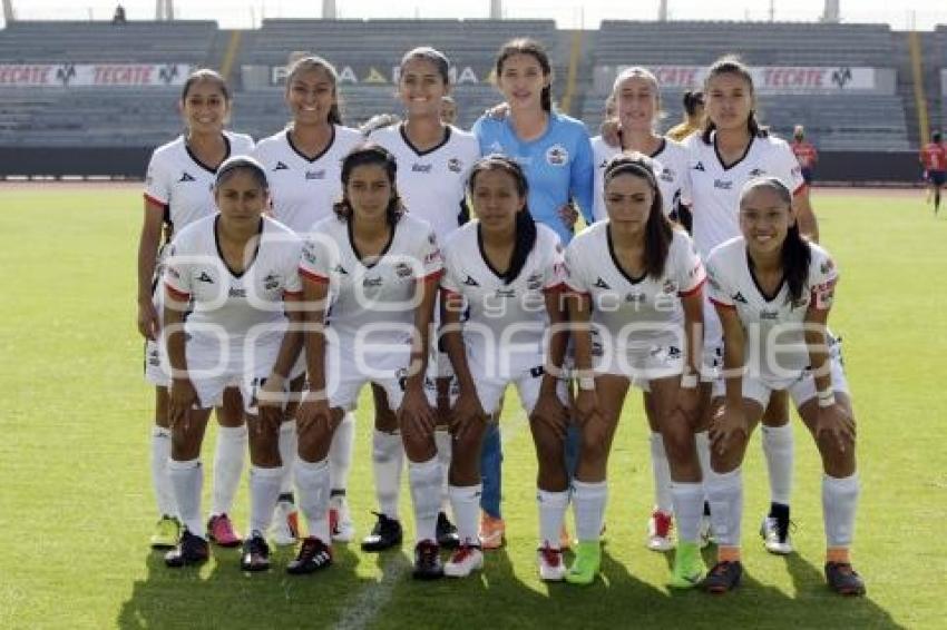 FÚTBOL FEMENIL . LOBAS VS VERACRUZ