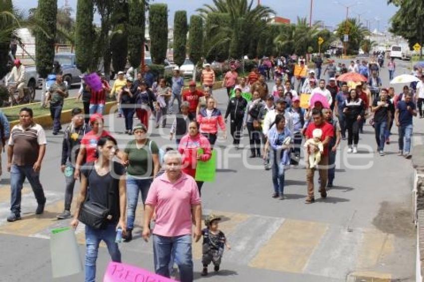 MANIFESTACIÓN . TEXMELUCAN