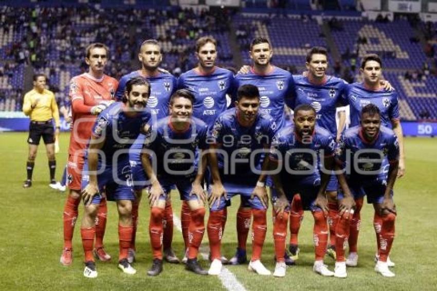 FÚTBOL . CLUB PUEBLA VS MONTERREY