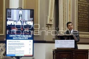 CONGRESO . INFORME CARLOS MARTÍNEZ AMADOR