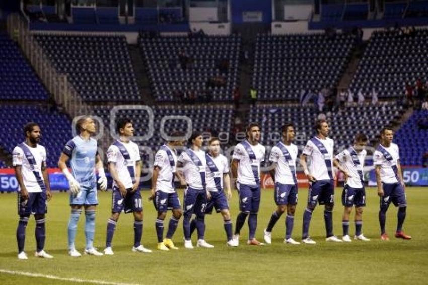 FÚTBOL . CLUB PUEBLA VS MONTERREY