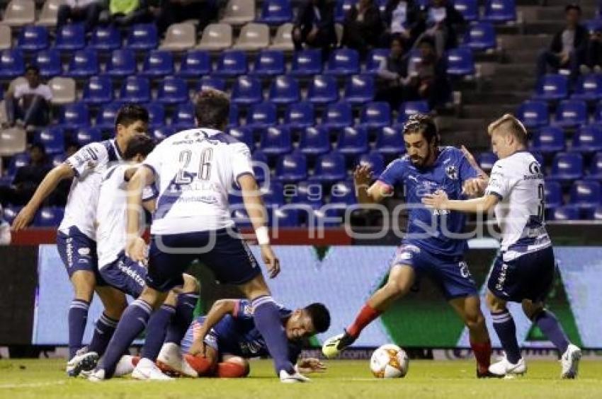 FÚTBOL . CLUB PUEBLA VS MONTERREY