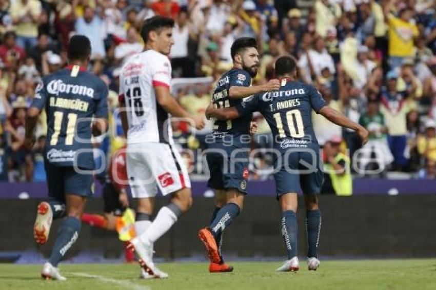 FÚTBOL . LOBOS BUAP VS AMÉRICA