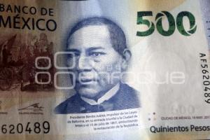 NUEVO BILLETE 500 PESOS