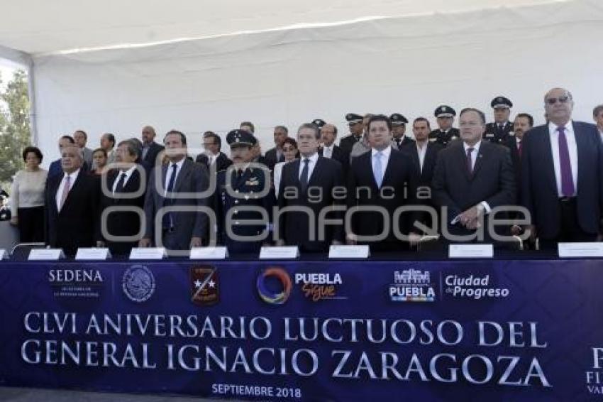 ANIVERSARIO LUCTUOSO IGNACIO ZARAGOZA