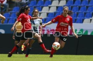 FUTBOL FEMENIL . PUEBLA VS XOLOS