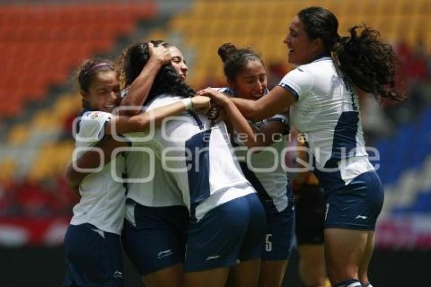 FUTBOL FEMENIL . PUEBLA VS XOLOS