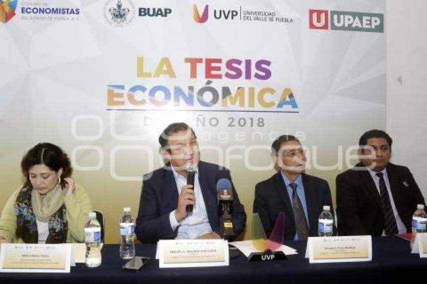 CONCURSO TESIS ECONOMICA DEL AÑO