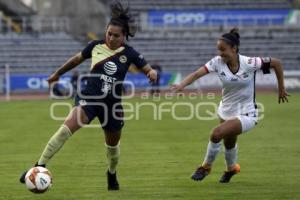 FÚTBOL FEMENIL . LOBOS BUAP VS AMÉRICA