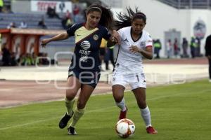 FÚTBOL FEMENIL . LOBOS BUAP VS AMÉRICA