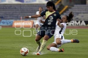 FÚTBOL FEMENIL . LOBOS BUAP VS AMÉRICA