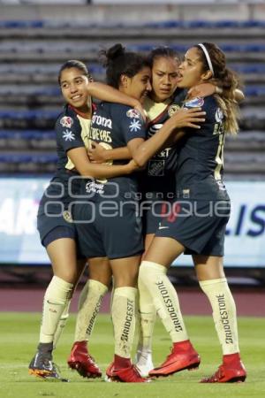 FÚTBOL FEMENIL . LOBOS BUAP VS AMÉRICA