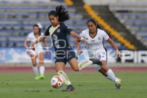 FÚTBOL FEMENIL . LOBOS BUAP VS AMÉRICA