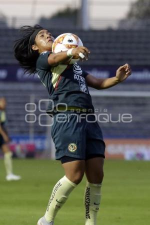 FÚTBOL FEMENIL . LOBOS BUAP VS AMÉRICA