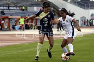 FÚTBOL FEMENIL . LOBOS BUAP VS AMÉRICA