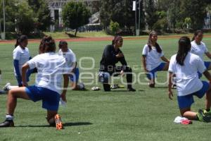 ENTRENAMIENTO CLUB PUEBLA FEMENIL