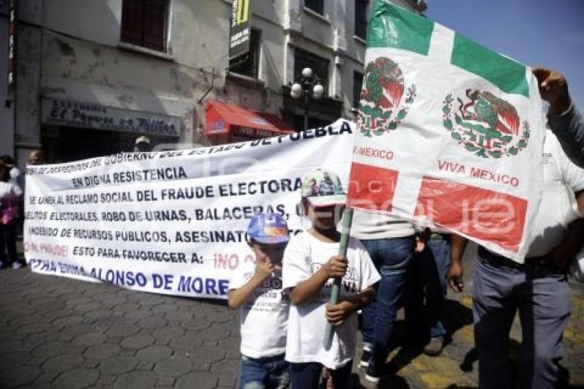 MANIFESTACIÓN MORENA