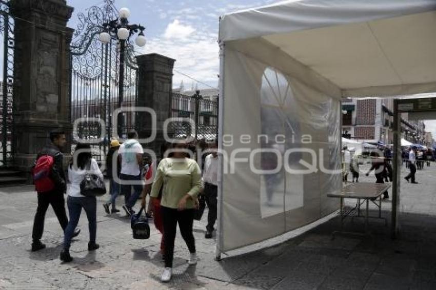 FIESTAS PATRIAS . CERCO DE SEGURIDAD