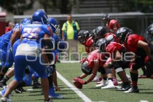 FUTBOL AMERICANO . LOBOS BUAP VS CORRECAMINOS 