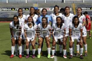 FUTBOL FEMENIL . LOBOS BUAP VS TOLUCA