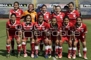 FUTBOL FEMENIL . LOBOS BUAP VS TOLUCA