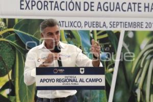 ENTREGA DE APOYO AL CAMPO