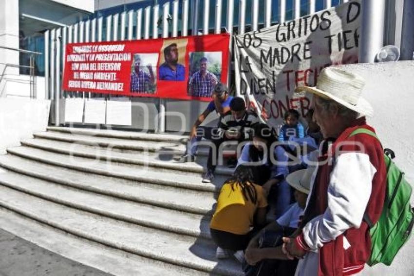 MANIFESTACIÓN HABITANTES SIERRA NEGRA