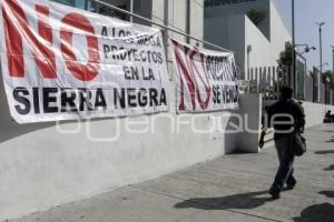 MANIFESTACIÓN HABITANTES SIERRA NEGRA