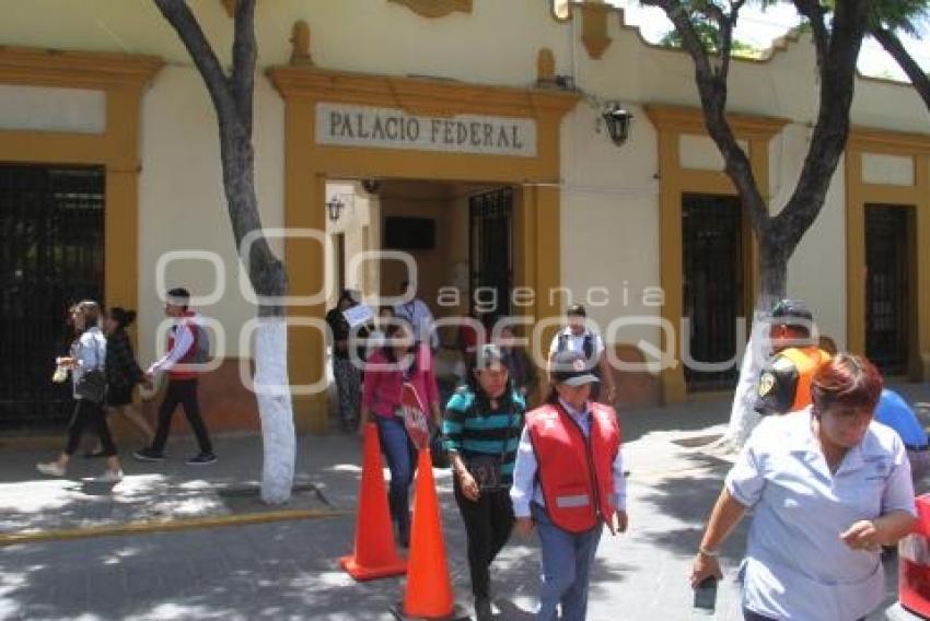 SISMO . SIMULACRO . TEHUACÁN