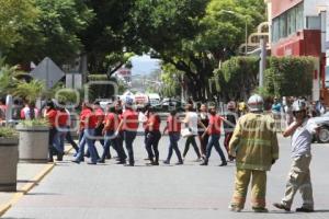 SISMO . SIMULACRO . TEHUACÁN