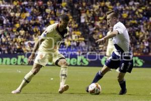 FÚTBOL . CLUB PUEBLA VS AMÉRICA