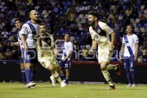 FÚTBOL . CLUB PUEBLA VS AMÉRICA