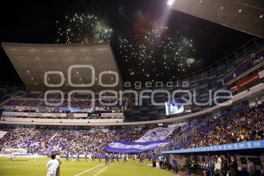 FÚTBOL . CLUB PUEBLA VS AMÉRICA