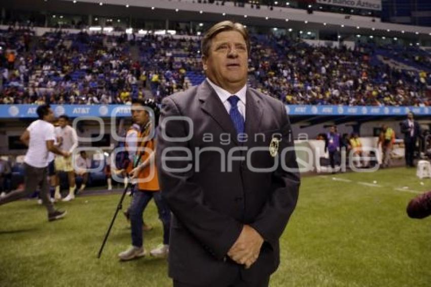 FÚTBOL . CLUB PUEBLA VS AMÉRICA