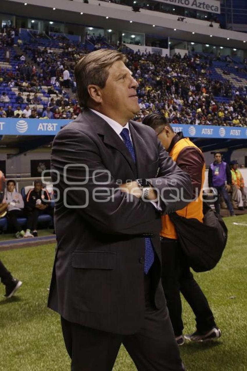 FÚTBOL . CLUB PUEBLA VS AMÉRICA