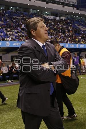 FÚTBOL . CLUB PUEBLA VS AMÉRICA