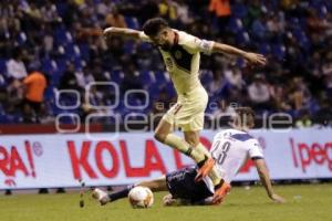 FÚTBOL . CLUB PUEBLA VS AMÉRICA