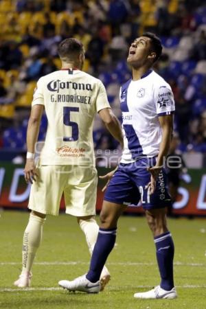 FÚTBOL . CLUB PUEBLA VS AMÉRICA