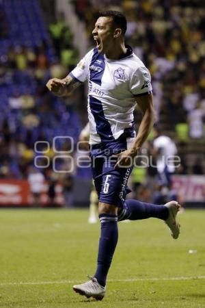 FÚTBOL . CLUB PUEBLA VS AMÉRICA