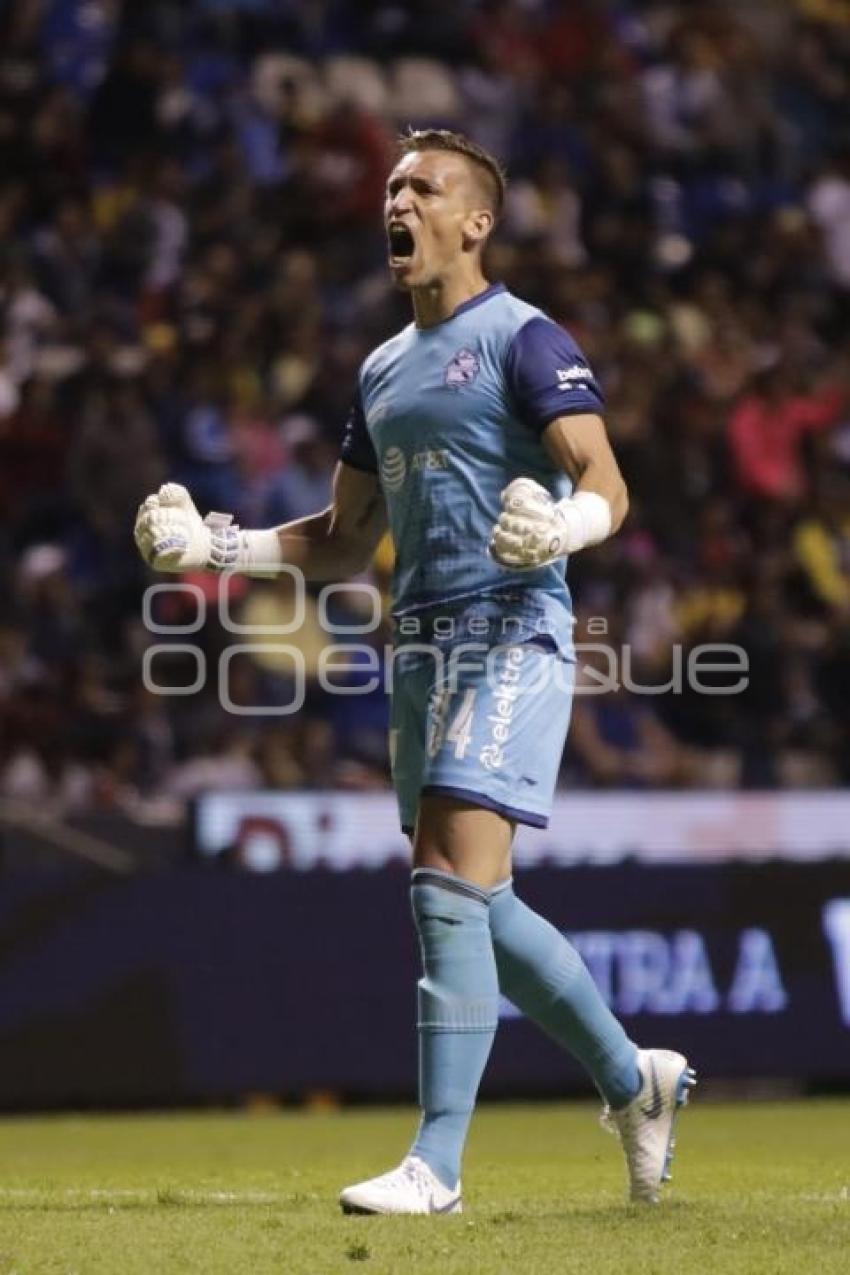 FÚTBOL . CLUB PUEBLA VS AMÉRICA