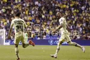 FÚTBOL . CLUB PUEBLA VS AMÉRICA