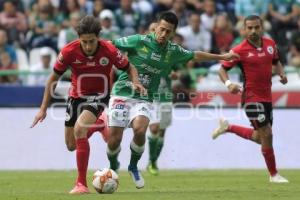 FÚTBOL . LEÓN VS LOBOS BUAP